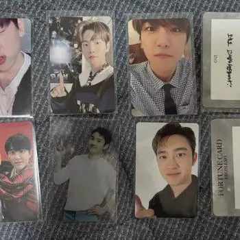 Exo Baekhyun D.o. Photo Cards In A Batch Of 8