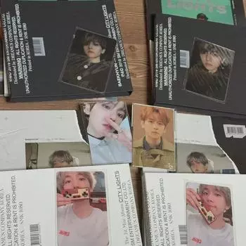 Exo Baekhyun Solo Vol. 1 полный комплект альбомов Citylight Un Village, фотокарточка Foca