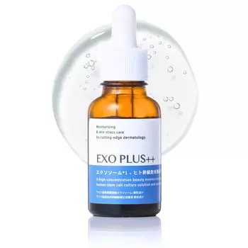 EXO Beauty Serum Exosome 50 миллиардов частиц Витамин С Упругость Эластичность Поры неразбавленная 30 мл PLUS++ (Экзо Плюс)