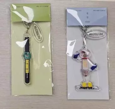 EXO D.O. DOH KYUNGSOO BLOOM POP-UP Официальный MD акриловый брелок для ключей 2 типа набор БЕЗ ФОТО КАРТЫ