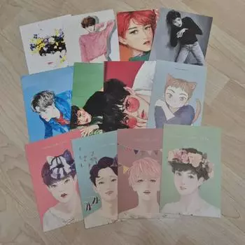 Exo Fan Art Postcard Batch