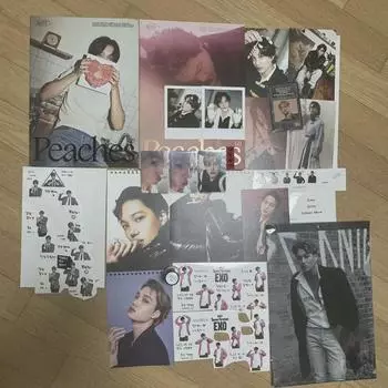 Exo Kai Kai Batch Пакет для фотокарточек Memo Paper Do. Делать