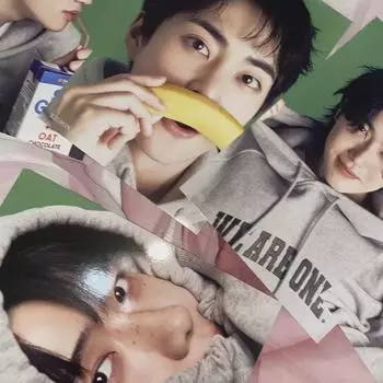 Exo Season Greeting Green Green Poster Decoration 5