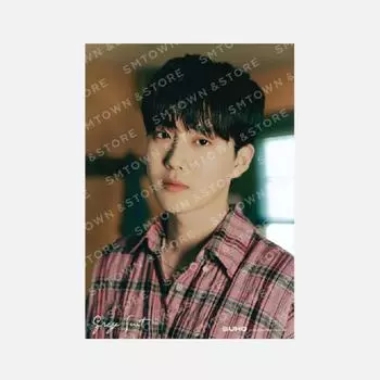 EXO SUHO Серый костюм А4 Фото A4 Photo