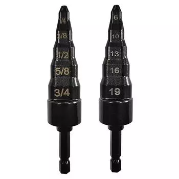 Расширитель Swage Tube Expander Кондиционер Медная труба Шестигранный хвостовик Электрическое сверло Развальцовочные инструменты 1/4 3/8 1/2 5/8 3/4
