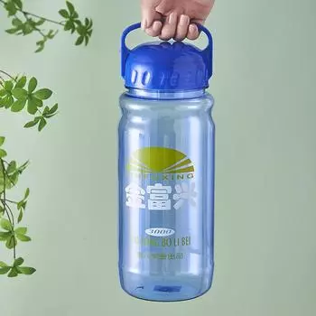 Explosion proof space mug 3000ml super large capacity outdoor men s sports kettle high temperature resistant drop and leak proof plastic cup 1000ml