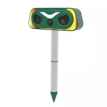 Explosive Ultrasonic Bird Repellent Upgrade Flame Light Animal Repellent Solar Mouse Repellent