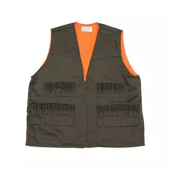 Export European and American Single Men Frock Vest Multi-Pocket Tools Electrician Car Repair Fluorescent Color Open Work Waistcoat Army Green Size XL (recommend 95.00 kg-105.00 kg