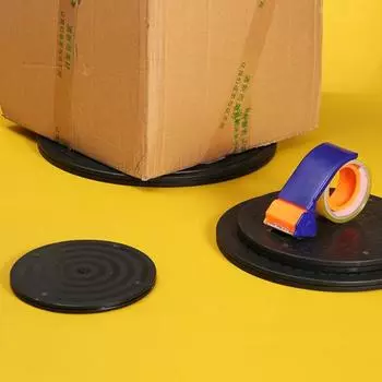 Экспресс-упаковка коробки Поворотный стол, вращающийся на 360 градусов, противоскользящий Lazy Susan Base Degree Heavy Duty в горшке S