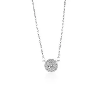 Exquisite Full Diamond Star Point Necklace Women s Light Luxury Niche Design Stainless Steel Collarbone Chain