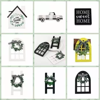 Exquisite Layered Tray DIY Board Accessories Creative Farmhouse Accessories Farmhouse 6