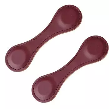 Exquisite Magnetic Leather Bookmark Useful Double-sided Magnetic Clip Notebook Accessory Style 5