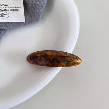 Exquisite Retro Leopard Hairpins Spring Clip Colorful Acetate Clips For Women Elegant Barrettes Fashion Hair Accessories