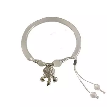 Exquisite Transparent Adjustable Bangle Adjustable Bell Fringe Bracelet Women
