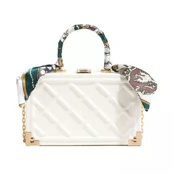 Exquisite women s plaid armpit bag simple bag casual box crossbody bag