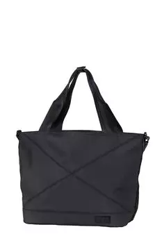 EXSAC STYLE Tote Bag QR909002 Full Black [Samsonite Red]