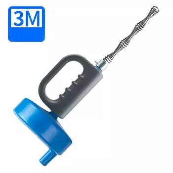 Extendable Sewer Pipe Plunger Dredge Handheld Clogged Remover Dredging Tool Drain Unblocker Hair Style A