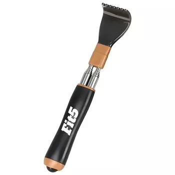 Extendable structure that is hard to 54cm for easy Fit5 backscratcher, double-stranded break, reach, чёрный