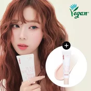 [План продления] Espoir Water Splash Sun Cream Ceramide 60 мл (+20 мл дополнительный подарок), корейский солнцезащитный крем [Planning] 60ml+20ml