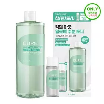 [Extension Planning] Kim Jeong-moon Aloe Cure Water Jelly Toner Special Set 500ml+50ml, Korea cosmetics