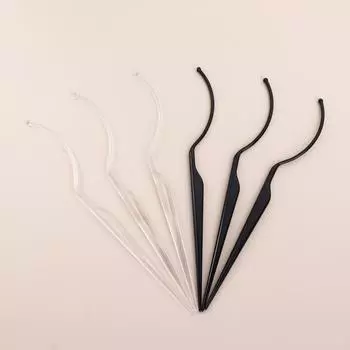 Extensions Auxiliary Tool False Lashes Eyelashes Holder Board Try-on Effect Auxiliary Display Strip чёрный