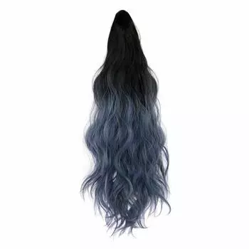 Extensions One Touch Ponytail Wig [TefuRe] M056WV50BLK-NVY-BL