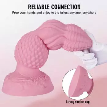 Extra Large Fantasy Anal Plug - Liquid Silicone, Unisex Adult Toy for SM BDSM Play S