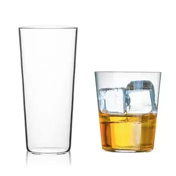 Extra Light 4PCS 450ml Стаканы для сока Collins Glass Набор из 4 бокалов для коктейлей 320-620ml