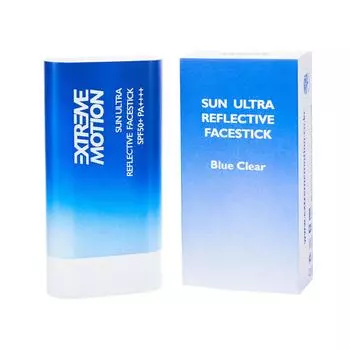 Extreme Motion Sun Reflective Face Stick Blue Clear Surfing Transparent Leisure Sports Sun Stick Light Sun Cream Moist Glow, 1 шт., 18 мл