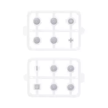 eXtremeRate ABXY Direction Home Capture Jelly Buttons Совместимость с кнопками Action Face, совместимыми с переключателем Switch OLED Symbol New Hope Gray & &
