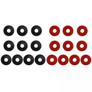 EY # 10 шт., замки для гитарных ремней, силиконовые противоскользящие блоки для любителей гитары (кипа