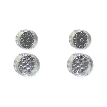 EY # 2 шт. Спиральный держатель для букета, цветочная композиция для ваз(S+L Прозрачный А