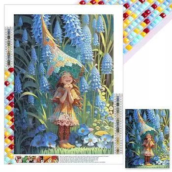 EY# 5D DIY Полный квадратный сверло Алмазная картина Девушка Набор для домашнего декора Искусство Ремесло ZQA4734