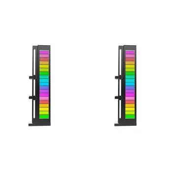 EY # 5V 3-контактный держатель видеокарты ARGB Sync Регулируемый вертикальный кронштейн графического процессора (черный)