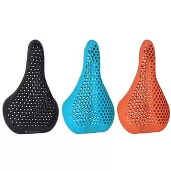 EY# Bicycle Seat Cushion Cover Hollow Bike Seat Cushion Pad Soft for MTB Road Bi синий