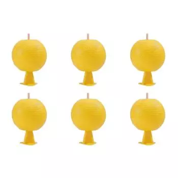 EY# Fruit Fly Traps Sticky Traps Citrus Shaped for Indoor Outdoor (B)