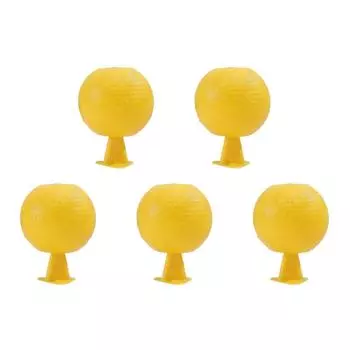 EY# Fruit Fly Traps Sticky Traps Citrus Shaped for Indoor Outdoor (A)