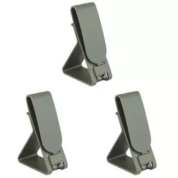 EY# Крючок для крепления гарнитуры с пряжкой, быстросъемный зажим для ремня ( зеленый)