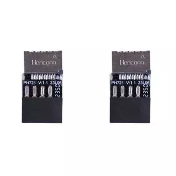 EY# Материнская плата USB2.0 9Pin to TYPE-E Female адаптер TYPE-C Socket USB 2.0 Conve