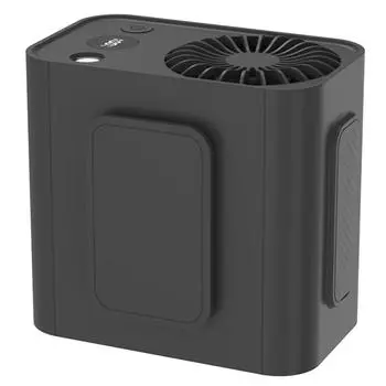 EY# Мини-вентилятор на пояс с USB-зарядкой и цифровым дисплеем, пристегивающийся вентилятор для наружной палатки (Втч