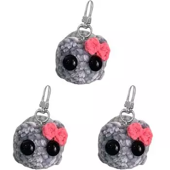 EY # мультяшный вязаный кулон крючком грустный хомяк мем игрушка для детей (Нет музыкальной собаки