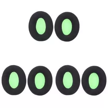 EY# Наушники Амбушюры для Kingston HSCD KHX-HSCP HyperX Cloud II 2 (Зеленый Вельв