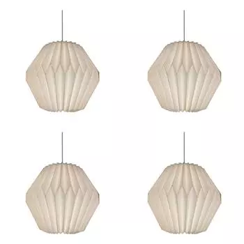 EY# Origami Ceiling Lampshade Nordic Style Lamp Cover for Living Room Decor (Wai