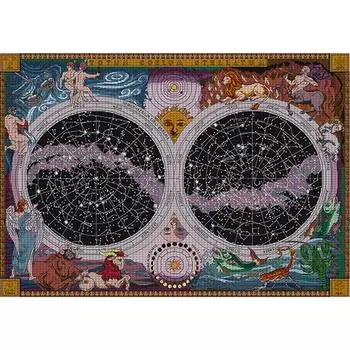 EY# Полная вышивка Эко-хлопковая нить 14CT Печатная карта ночного неба Вышивка крестом73x