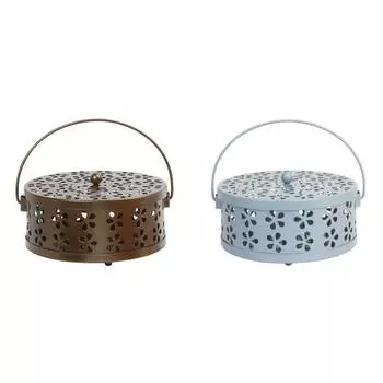 EY# Портативный держатель для спирали от комаров с ручкой, металлический держатель для благовоний (Бронза