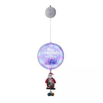 EY# Светодиодные подвесные светильники с музыкой, рождественский случайный кулон для праздника
