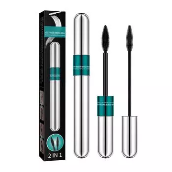 Eye Black 2-в-1 Eye Black Водостойкий и стойкий натуральный эффект удлинения и утолщения One Size зелёный
