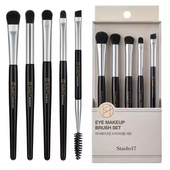 Eye makeup brush set of eye shadow brush eye shadow brush eye makeup brush set present gift Korean cosmetics Oryan Olive Young [studio17/studio17]