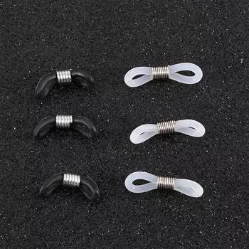 Eye Rubber Glasses Buckle Glasses/Spectacle Chain Holder Glasses Strap Holder Glasses Connector чёрный