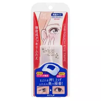 eye talk one touch eye tape 60 sheets x 1